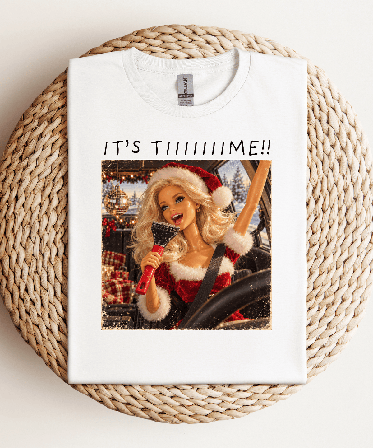 It's TiiiiiiiME!! Adult DTF Transfer (11 inch)