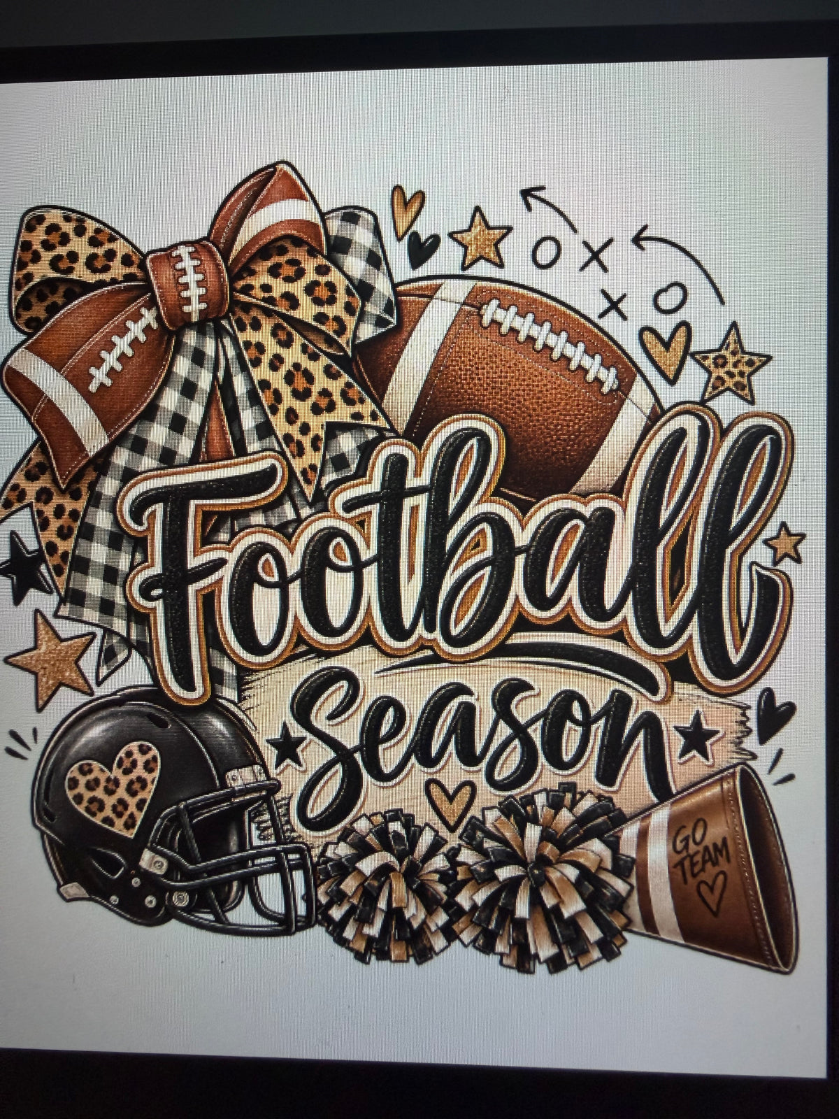 Football Season Adult DTF Transfer (11 inch)