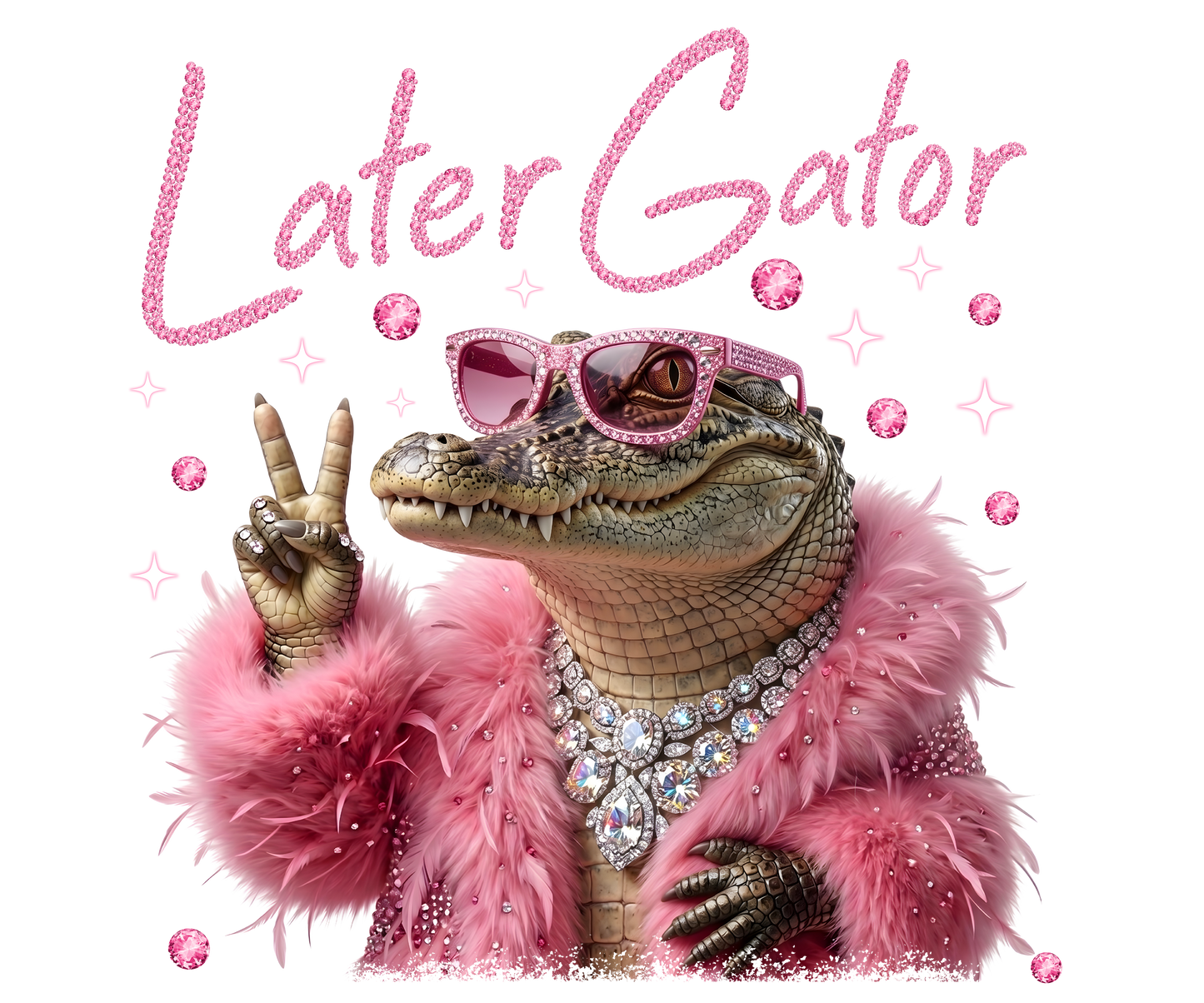 Later Gator Adult DTF Transfer (11 inch)