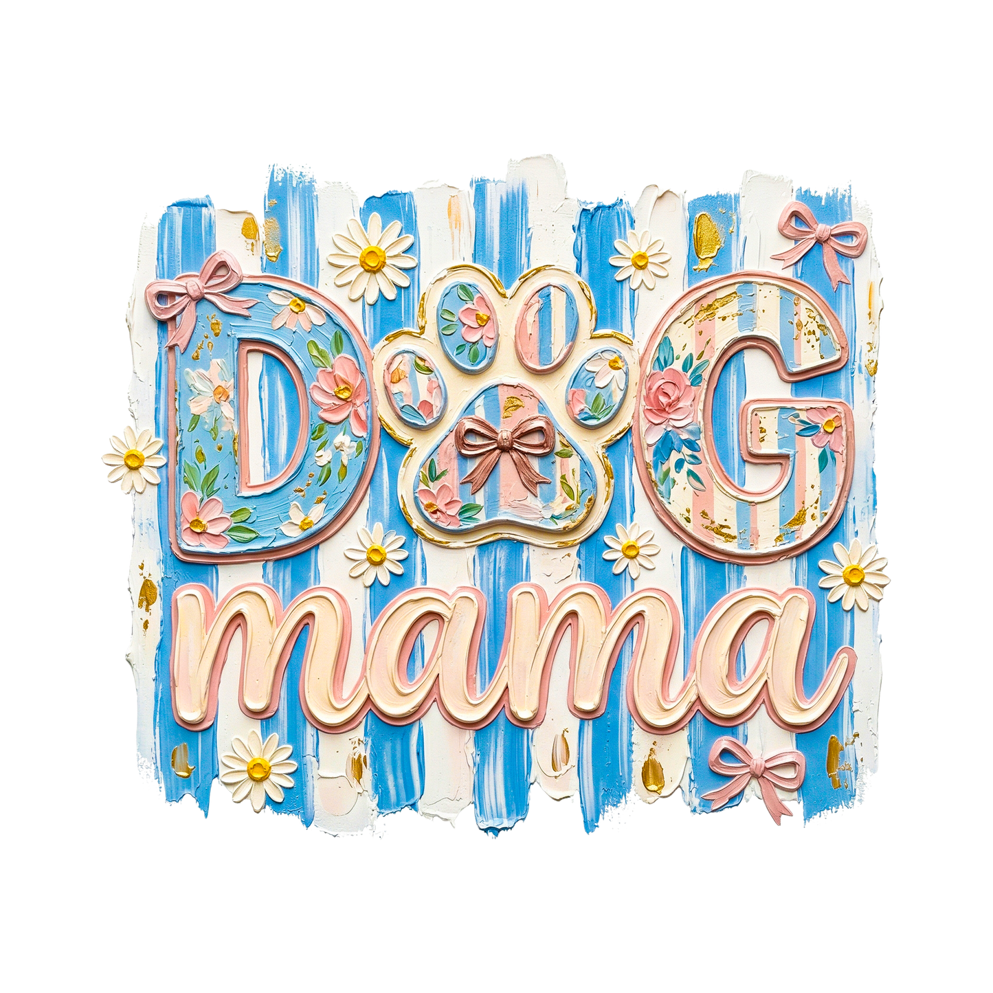 Dog Mama Adult DTF Transfer (11 inch)