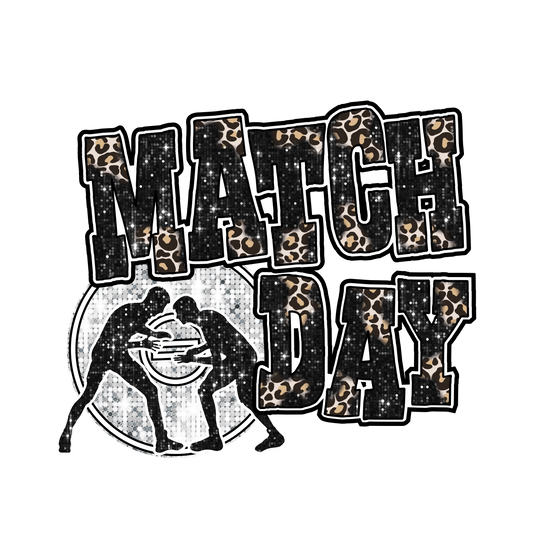Wrestling Match Day Adult DTF Transfer (11 inch)