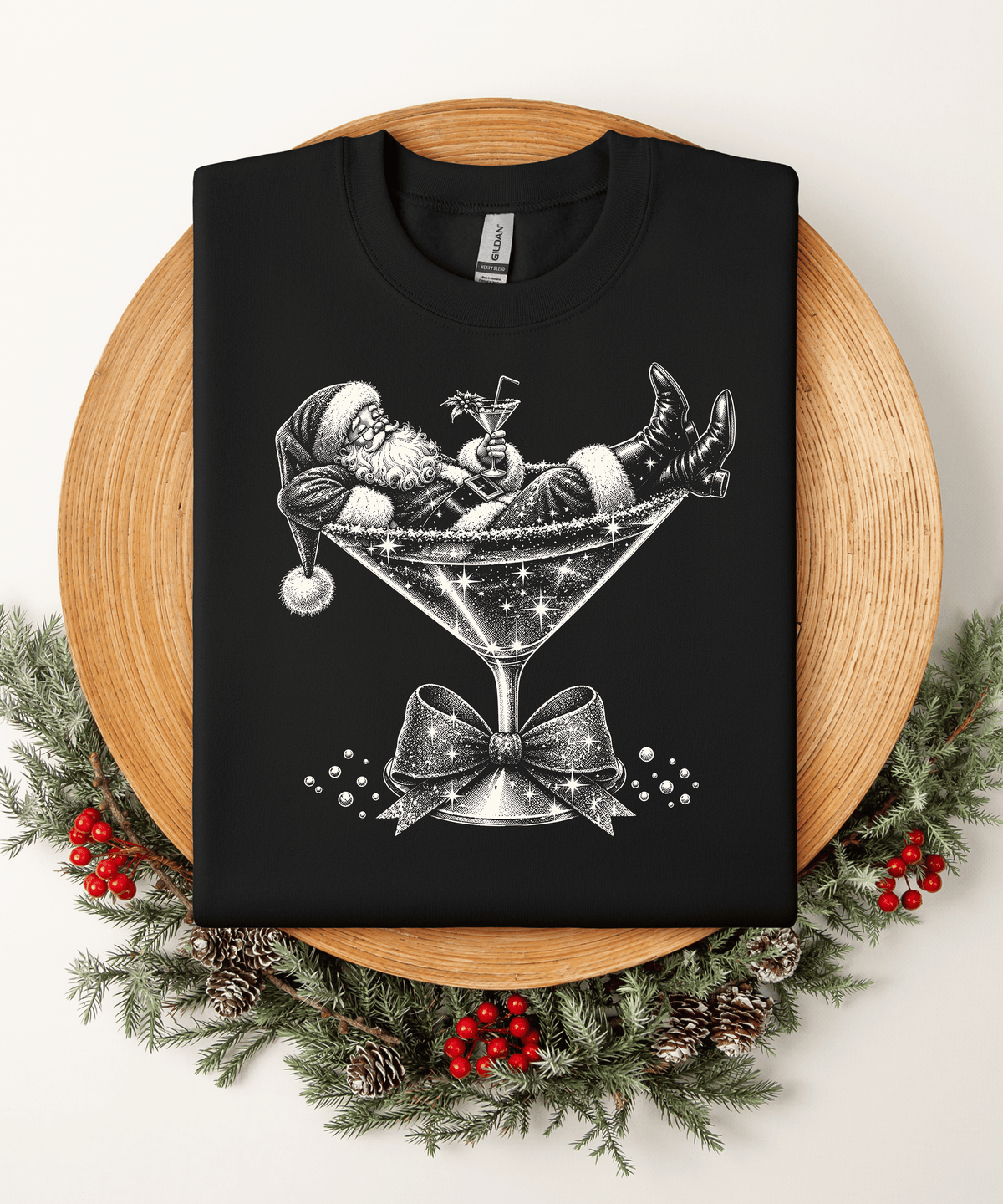 Vintage Santa Boop Adult DTF Transfer (11 inch)