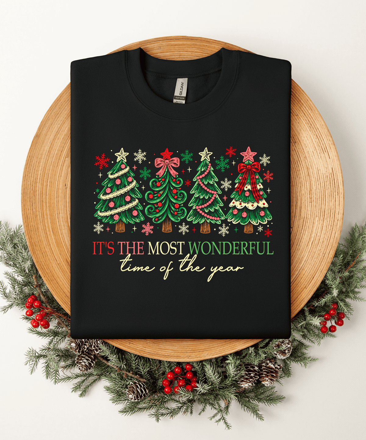 Retro It's The Most Wonderful Time of the Year Adult DTF Transfer (11 inch)