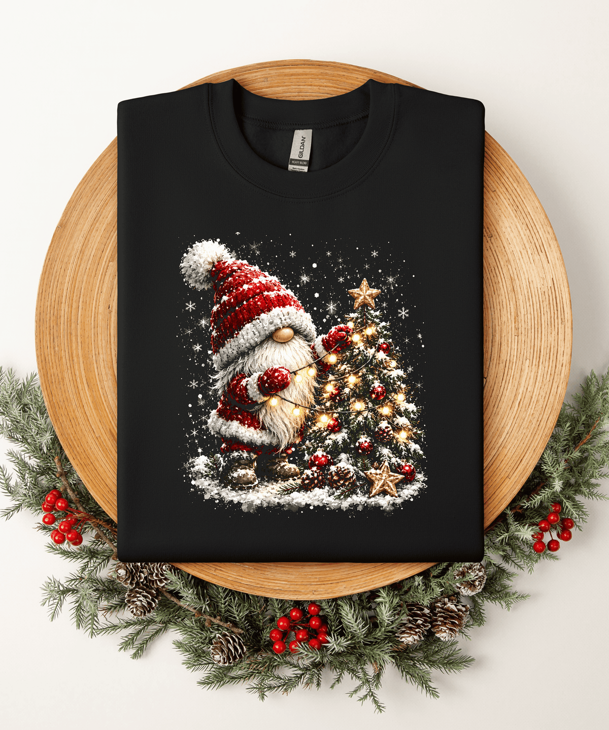 Christmas Gnome Adult DTF Transfer (11 inch)