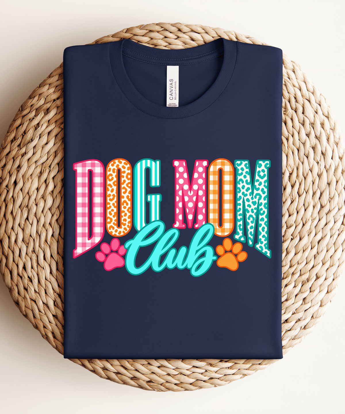 Dog Mom Club Adult DTF Transfer (11 inch)