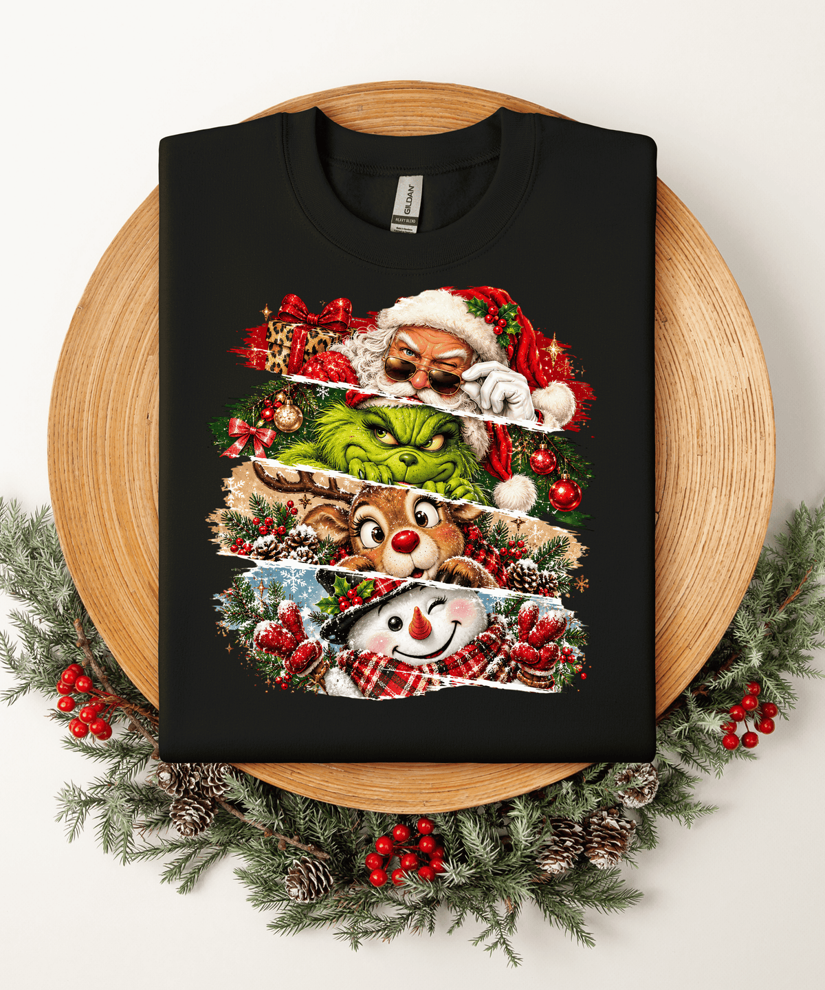 Christmas characters Adult DTF Transfer (11 inch)