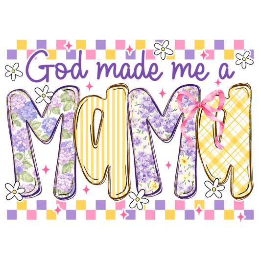 Floral Mama Adult DTF Transfer (11 inch)