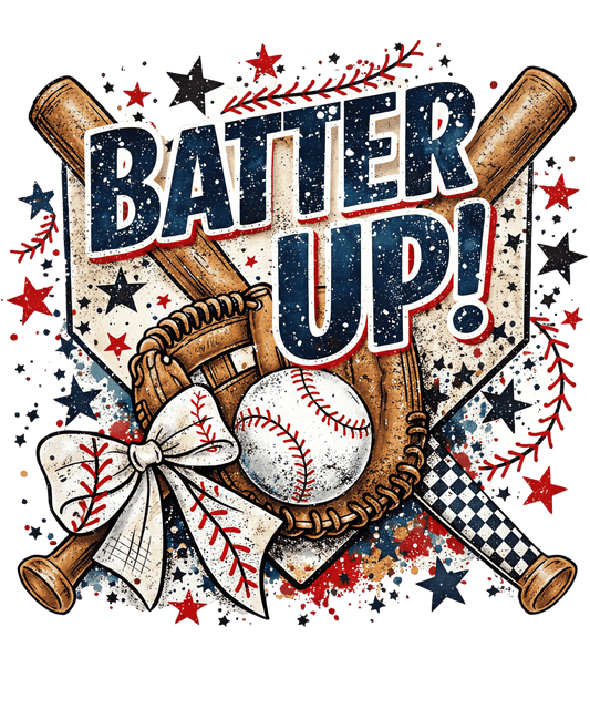 Batter Up Adult DTF Transfer (11 inch)